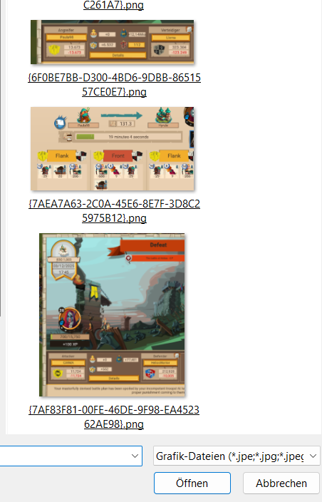 Select File Screenshot